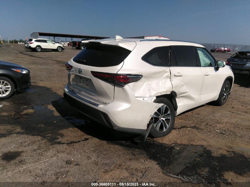 2020 TOYOTA HIGHLANDER XLE - 5TDGZRAH3LS018815