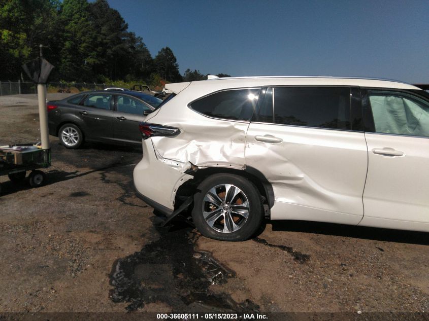 2020 TOYOTA HIGHLANDER XLE - 5TDGZRAH3LS018815