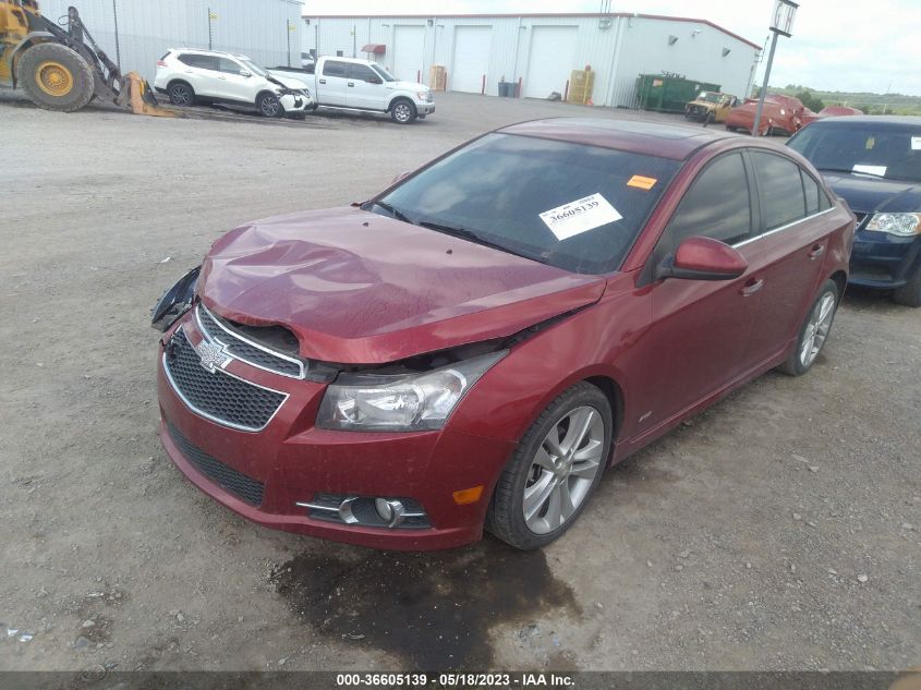 2014 CHEVROLET CRUZE LTZ - 1G1PG5SB2E7422025