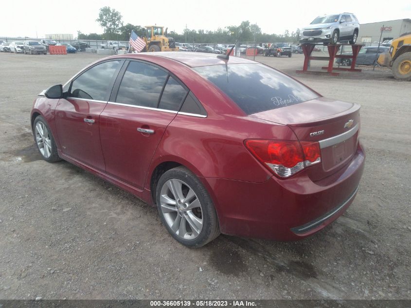 2014 CHEVROLET CRUZE LTZ - 1G1PG5SB2E7422025