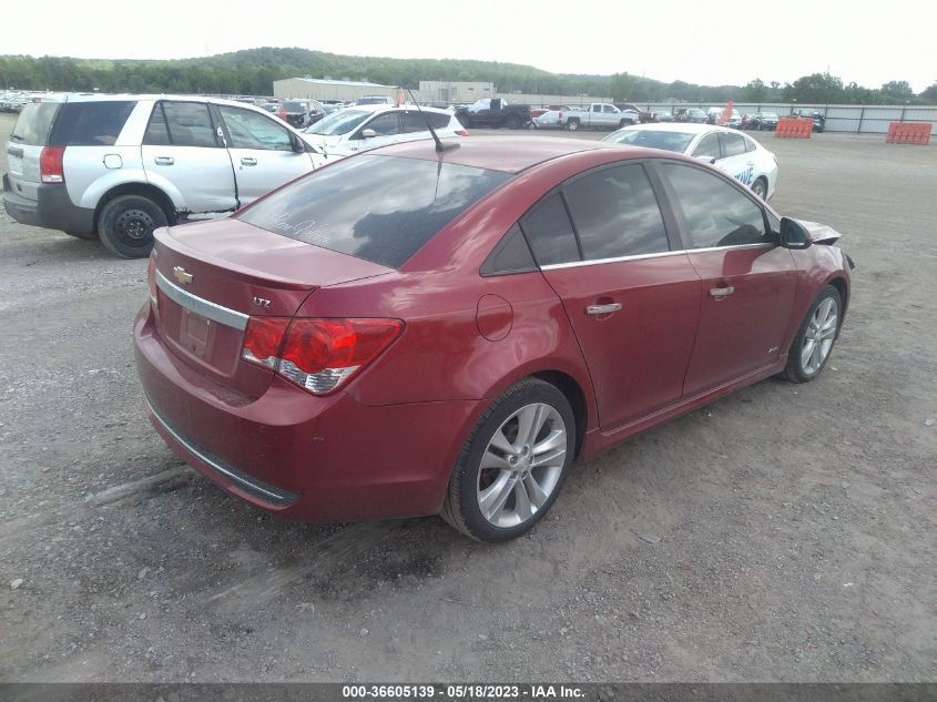 2014 CHEVROLET CRUZE LTZ - 1G1PG5SB2E7422025