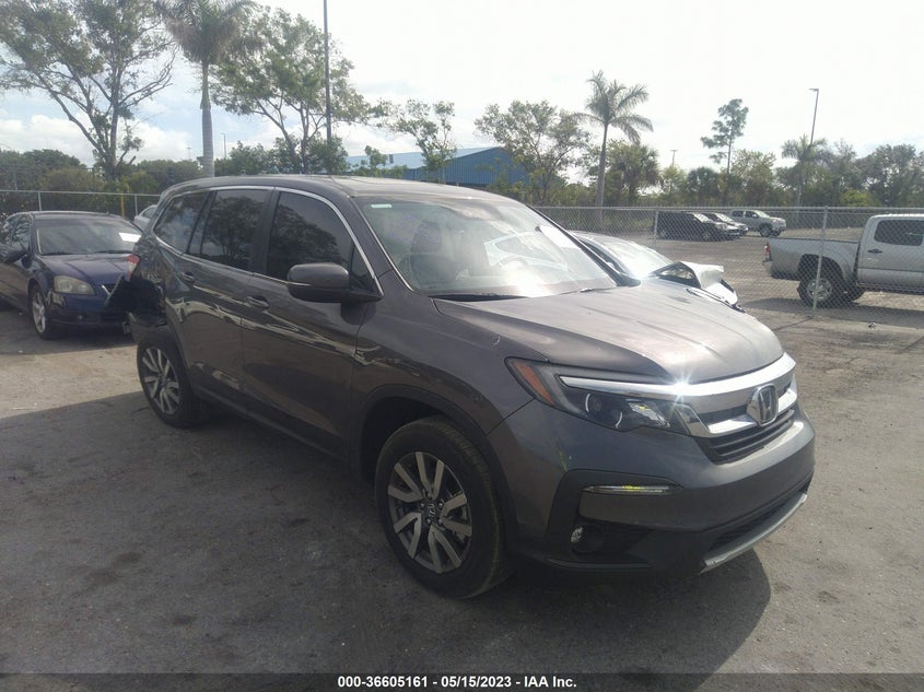 VIN 5FNYF5H57MB026830 2021 HONDA PILOT EX-L