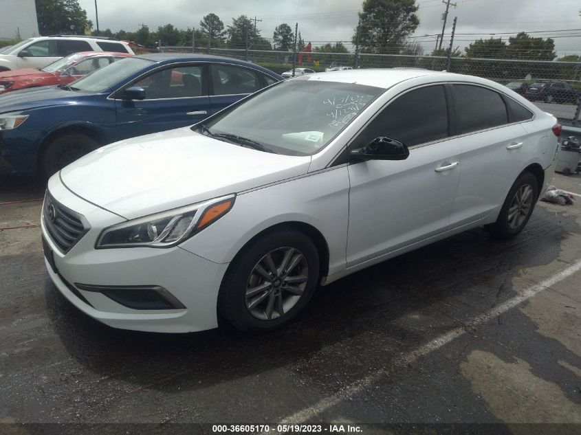 2016 HYUNDAI SONATA 2.4L SE - 5NPE24AF6GH319989