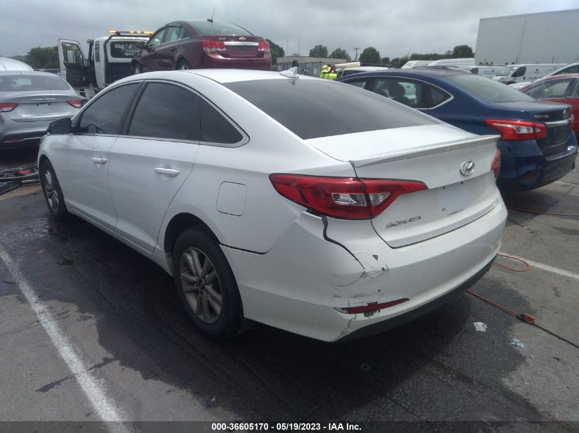 2016 HYUNDAI SONATA 2.4L SE - 5NPE24AF6GH319989
