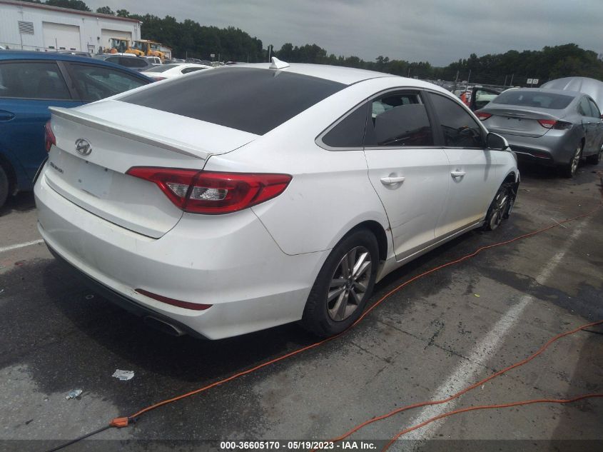 2016 HYUNDAI SONATA 2.4L SE - 5NPE24AF6GH319989