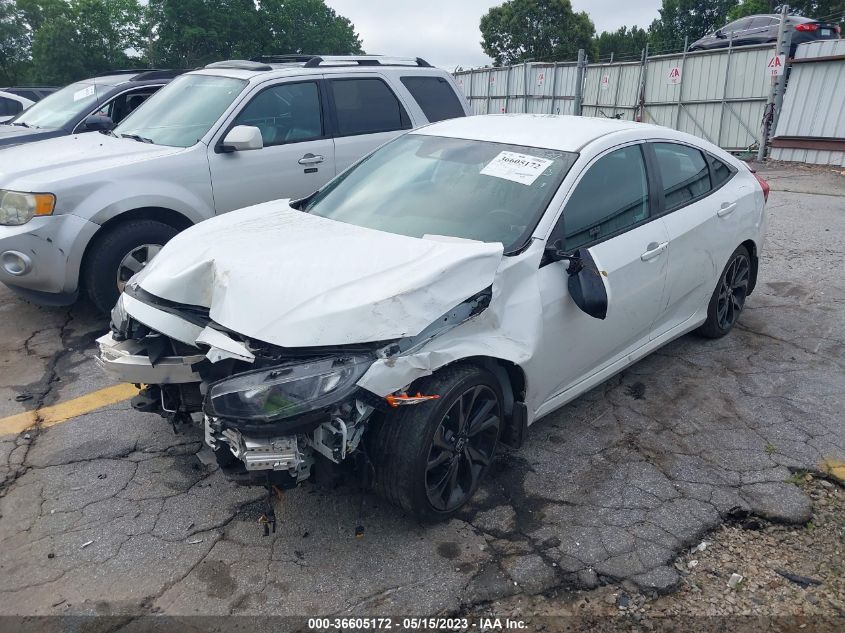 2021 HONDA CIVIC SEDAN SPORT - 2HGFC2F84MH551657