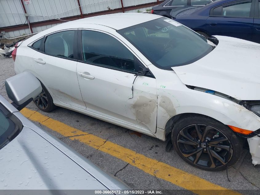 2021 HONDA CIVIC SEDAN SPORT - 2HGFC2F84MH551657