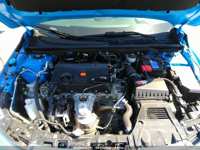 2022 HONDA CIVIC HATCHBACK SPORT - 19XFL2H89NE004912