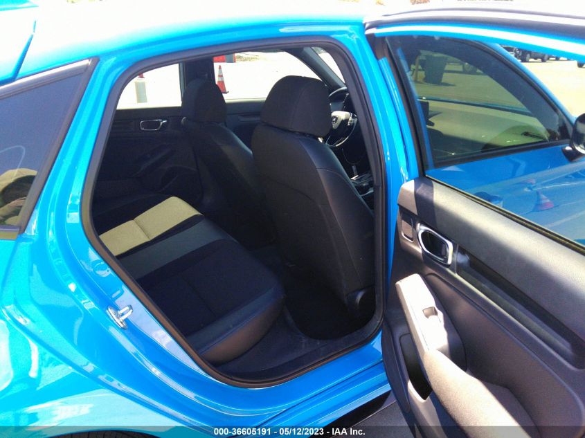 2022 HONDA CIVIC HATCHBACK SPORT - 19XFL2H89NE004912