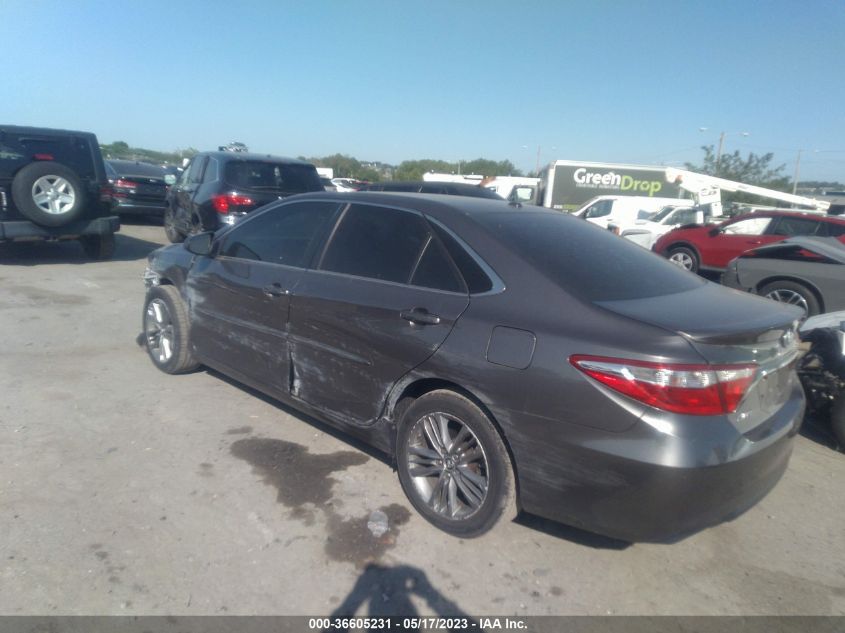 2016 TOYOTA CAMRY XLE/SE/LE/XSE - 4T1BF1FK3GU162242