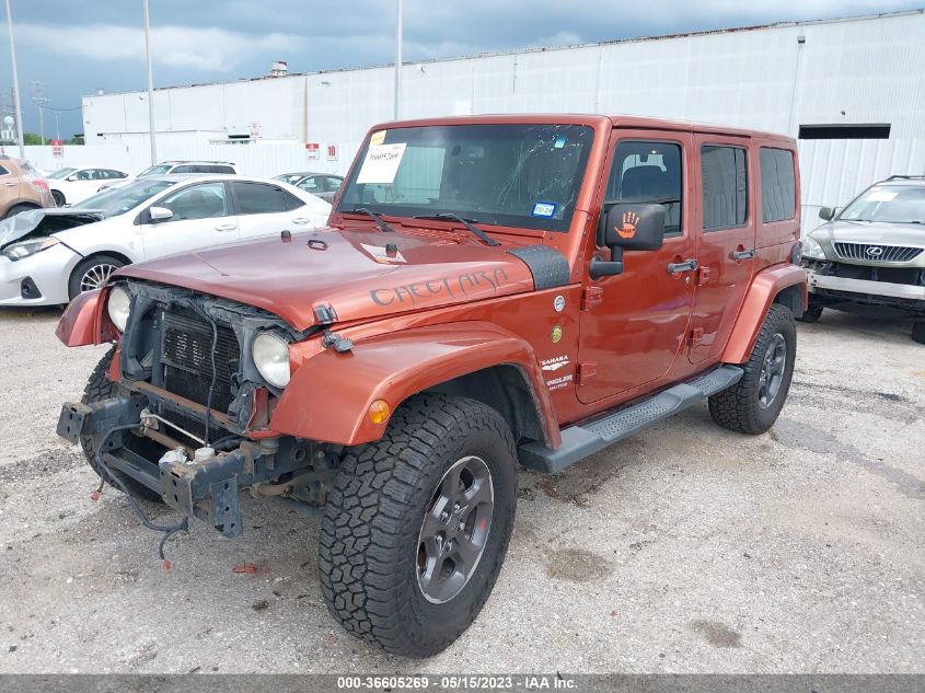 2014 JEEP WRANGLER UNLIMITED SAHARA - 1C4HJWEG7EL219990