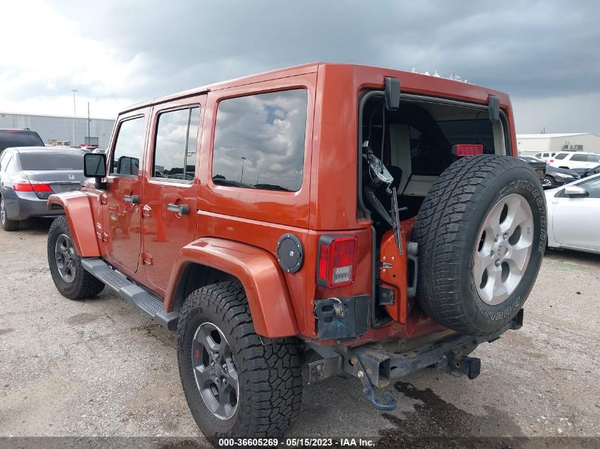 2014 JEEP WRANGLER UNLIMITED SAHARA - 1C4HJWEG7EL219990