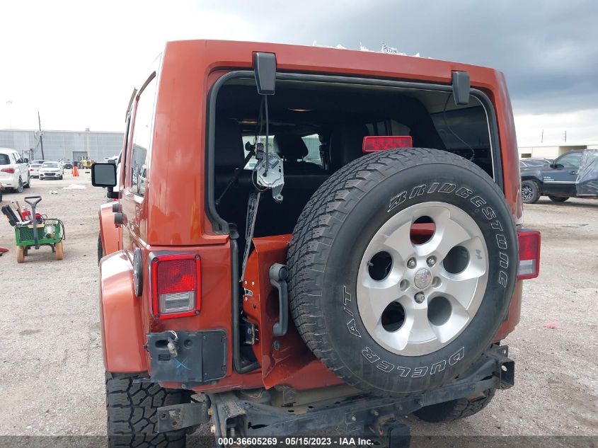 2014 JEEP WRANGLER UNLIMITED SAHARA - 1C4HJWEG7EL219990