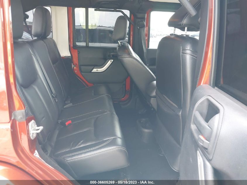 2014 JEEP WRANGLER UNLIMITED SAHARA - 1C4HJWEG7EL219990