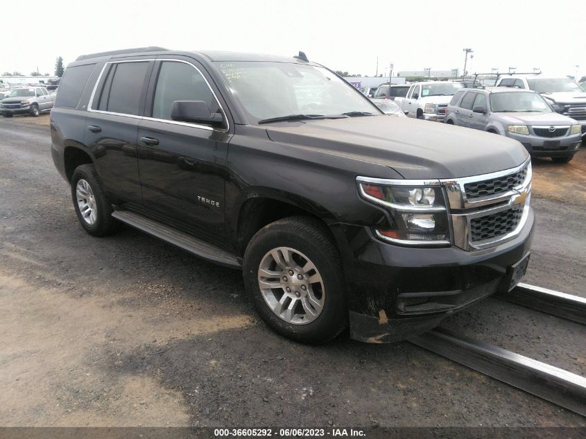 2019 CHEVROLET TAHOE LT - 1GNSKBKC3KR212483