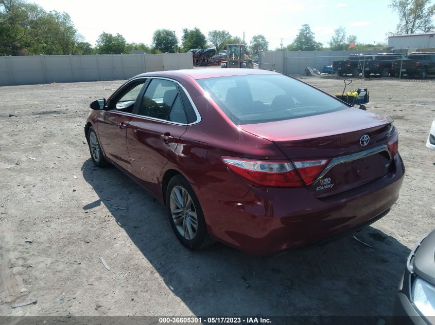 2015 TOYOTA CAMRY SE - 4T1BF1FK4FU983672