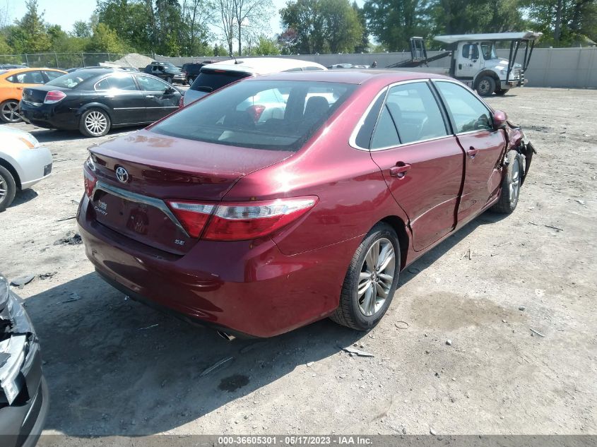 2015 TOYOTA CAMRY SE - 4T1BF1FK4FU983672