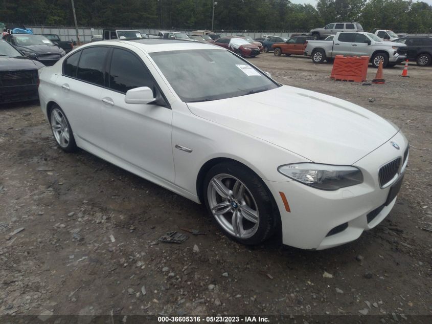 2013 BMW 5 SERIES 535I - WBAFR7C58DC819985