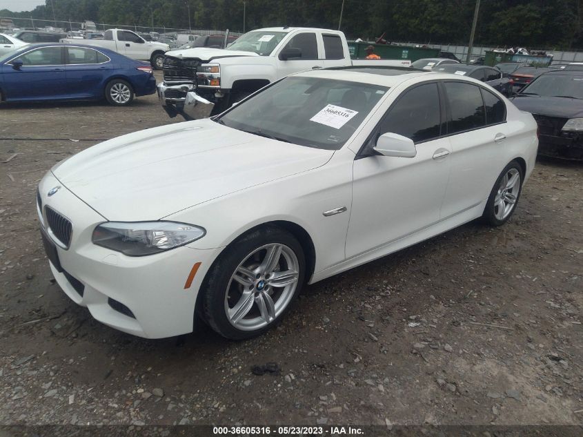 2013 BMW 5 SERIES 535I - WBAFR7C58DC819985