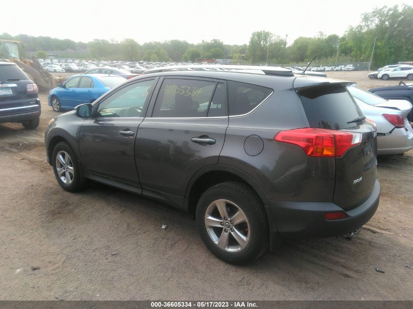 2015 TOYOTA RAV4 XLE - 2T3RFREV2FW310282