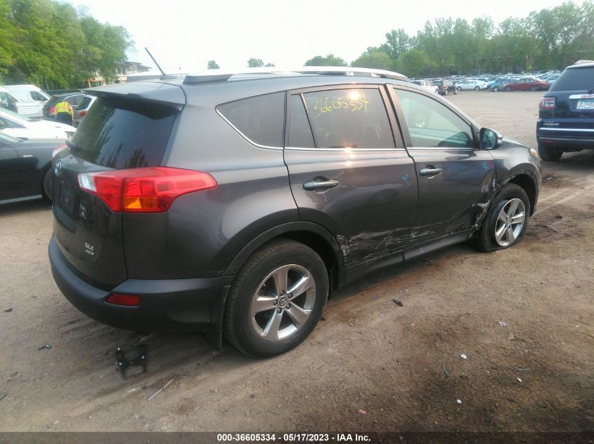 2015 TOYOTA RAV4 XLE - 2T3RFREV2FW310282