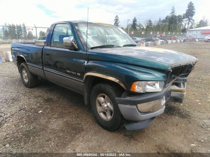 DODGE 1500 1994. Lot# 36605342. VIN 1C6RR7GM1FS652497. Photo 1