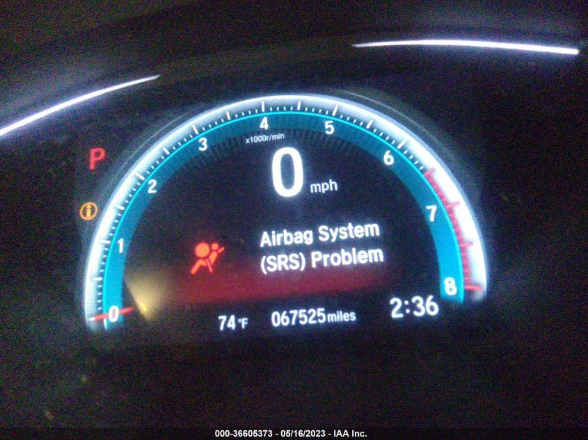 2017 HONDA CIVIC HATCHBACK EX - SHHFK7H53HU416973