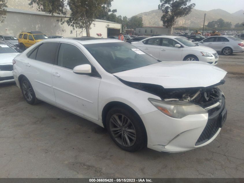 2016 TOYOTA CAMRY XLE/SE/LE/XSE - 4T1BF1FK3GU518592