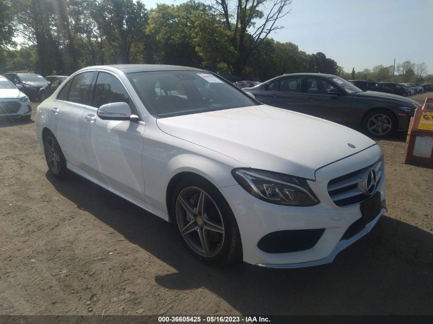 2015 MERCEDES-BENZ C-CLASS C 400 - 55SWF6GB7FU028938