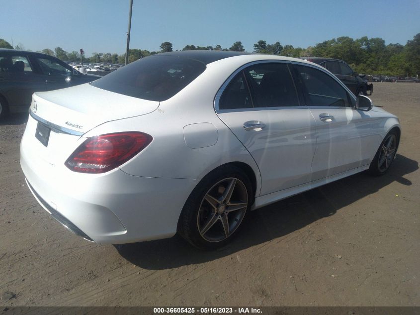 2015 MERCEDES-BENZ C-CLASS C 400 - 55SWF6GB7FU028938