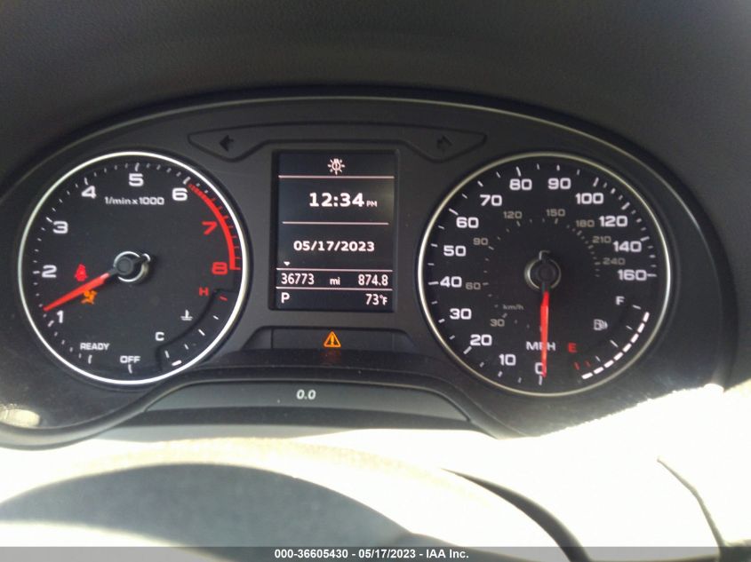 2017 AUDI A3 CABRIOLET PREMIUM - WAU6ULFF6H1025385