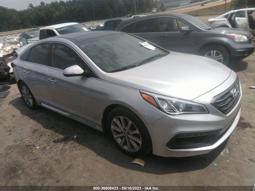 2016 HYUNDAI SONATA 2.4L LIMITED - 5NPE34AF8GH382024