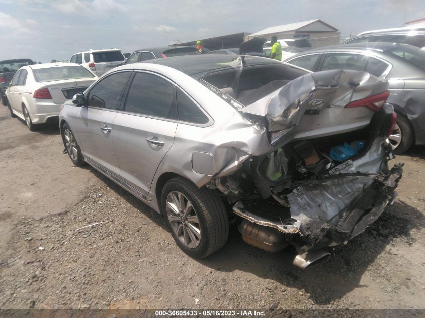 2016 HYUNDAI SONATA 2.4L LIMITED - 5NPE34AF8GH382024