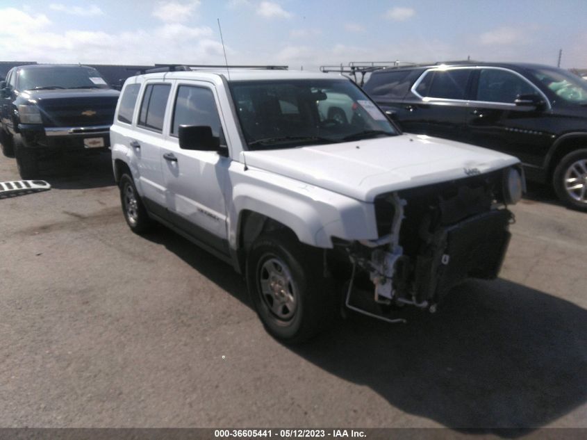 2015 JEEP PATRIOT SPORT - 1C4NJPBB0FD402077