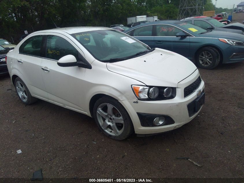 2014 CHEVROLET SONIC LTZ - 1G1JE5SB6E4188601