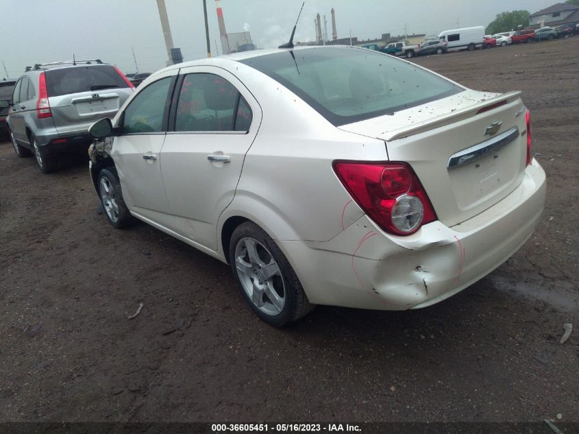 2014 CHEVROLET SONIC LTZ - 1G1JE5SB6E4188601