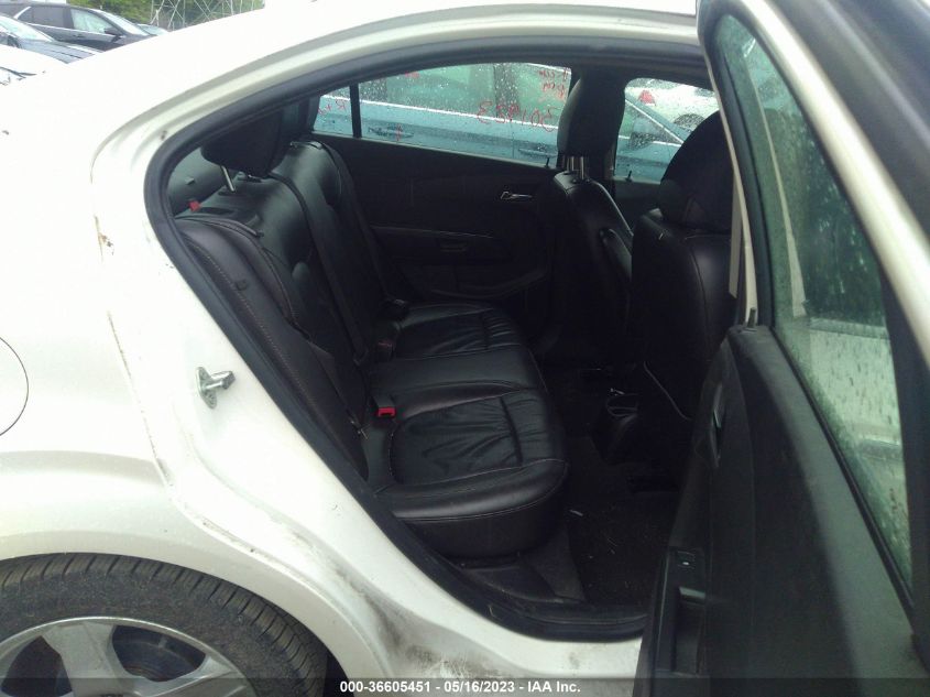 2014 CHEVROLET SONIC LTZ - 1G1JE5SB6E4188601