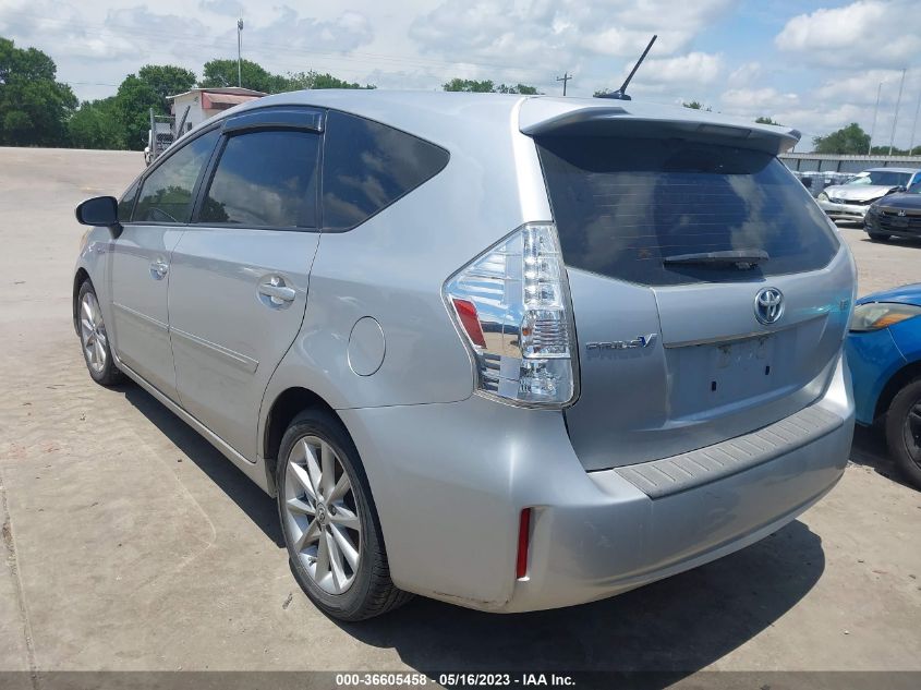 2014 TOYOTA PRIUS V TWO/THREE/FIVE - JTDZN3EU8E3339326