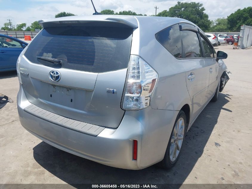 2014 TOYOTA PRIUS V TWO/THREE/FIVE - JTDZN3EU8E3339326