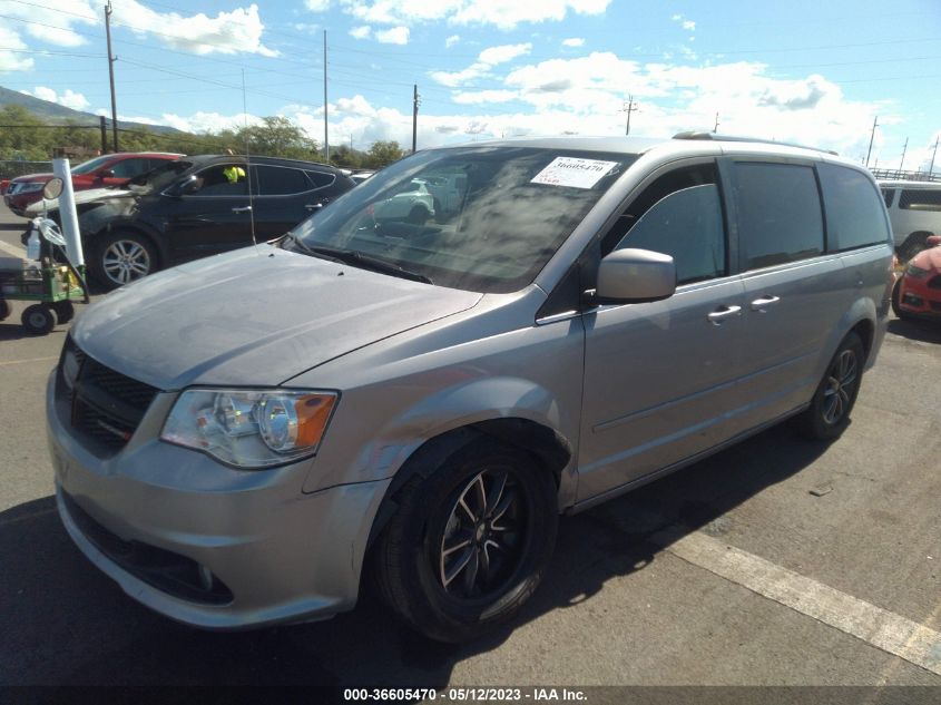 2017 DODGE GRAND CARAVAN SXT - 2C4RDGCG6HR859043