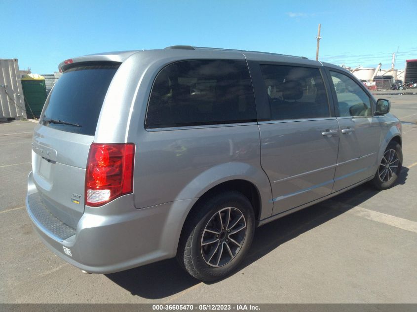 2017 DODGE GRAND CARAVAN SXT - 2C4RDGCG6HR859043