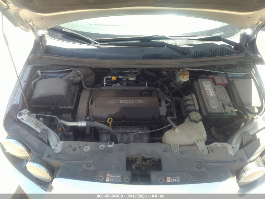 2013 CHEVROLET SONIC LT - 1G1JC5SH2D4240430