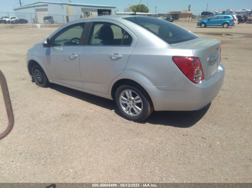 2013 CHEVROLET SONIC LT - 1G1JC5SH2D4240430