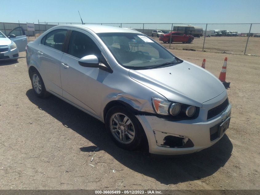 2013 CHEVROLET SONIC LT - 1G1JC5SH2D4240430
