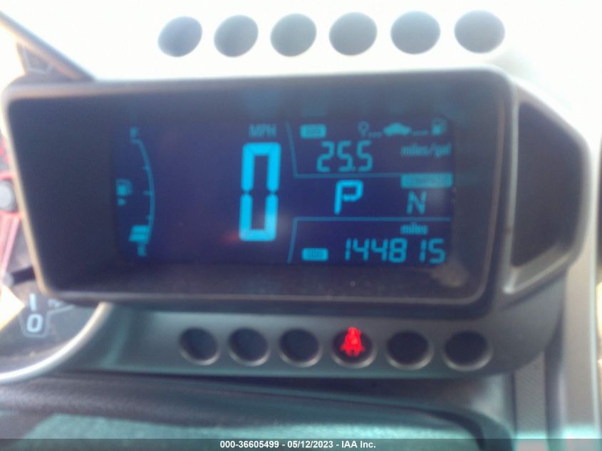 2013 CHEVROLET SONIC LT - 1G1JC5SH2D4240430