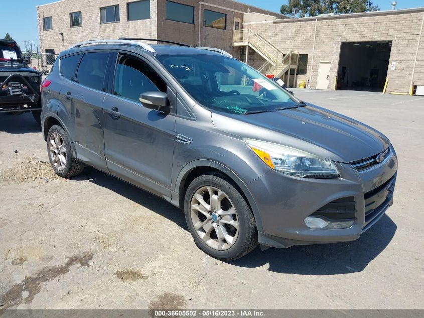 2013 FORD ESCAPE TITANIUM - 1FMCU0J91DUD54781