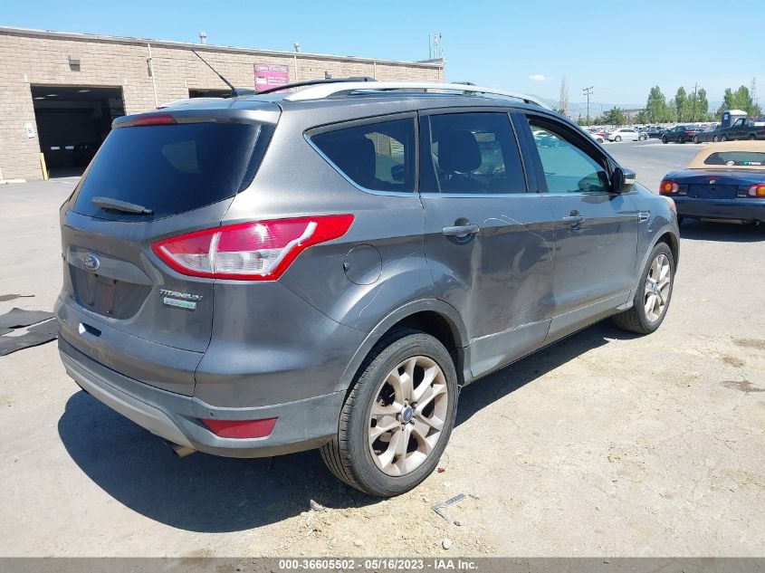 2013 FORD ESCAPE TITANIUM - 1FMCU0J91DUD54781