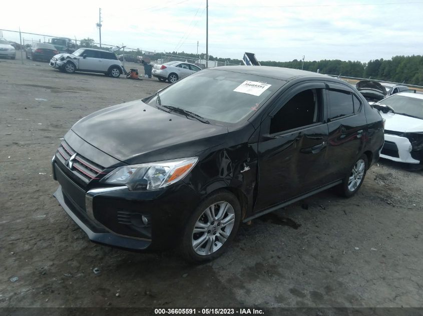 2022 MITSUBISHI MIRAGE G4 ES/LE/BLACK EDITION - ML32FUFJ7NHF06633
