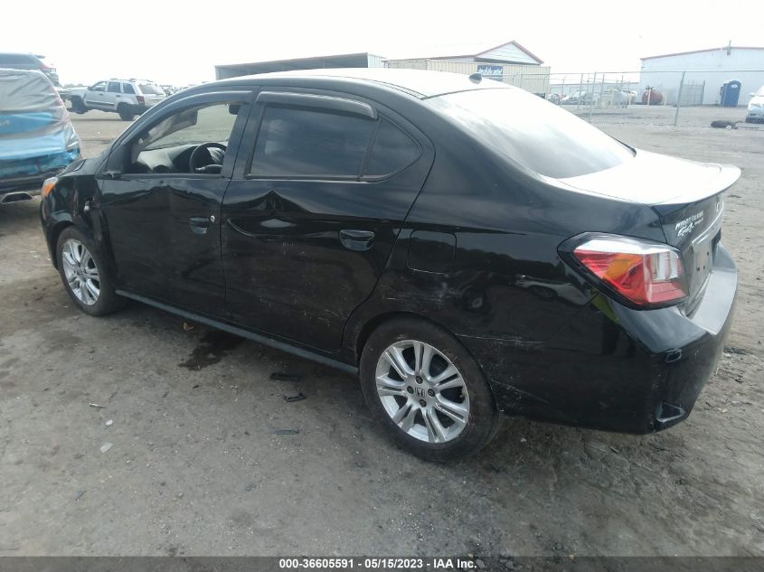 2022 MITSUBISHI MIRAGE G4 ES/LE/BLACK EDITION - ML32FUFJ7NHF06633