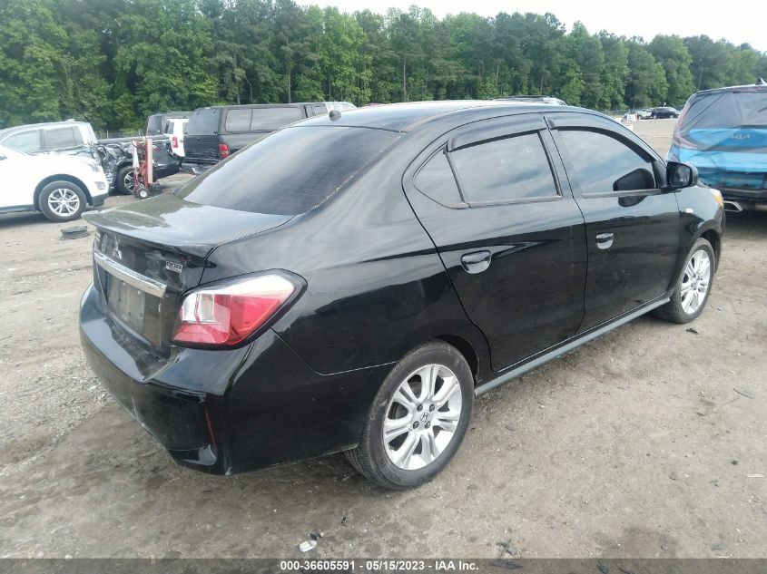 2022 MITSUBISHI MIRAGE G4 ES/LE/BLACK EDITION - ML32FUFJ7NHF06633